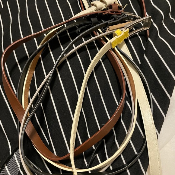 SIX Skinny Belts - Picture 2 of 2